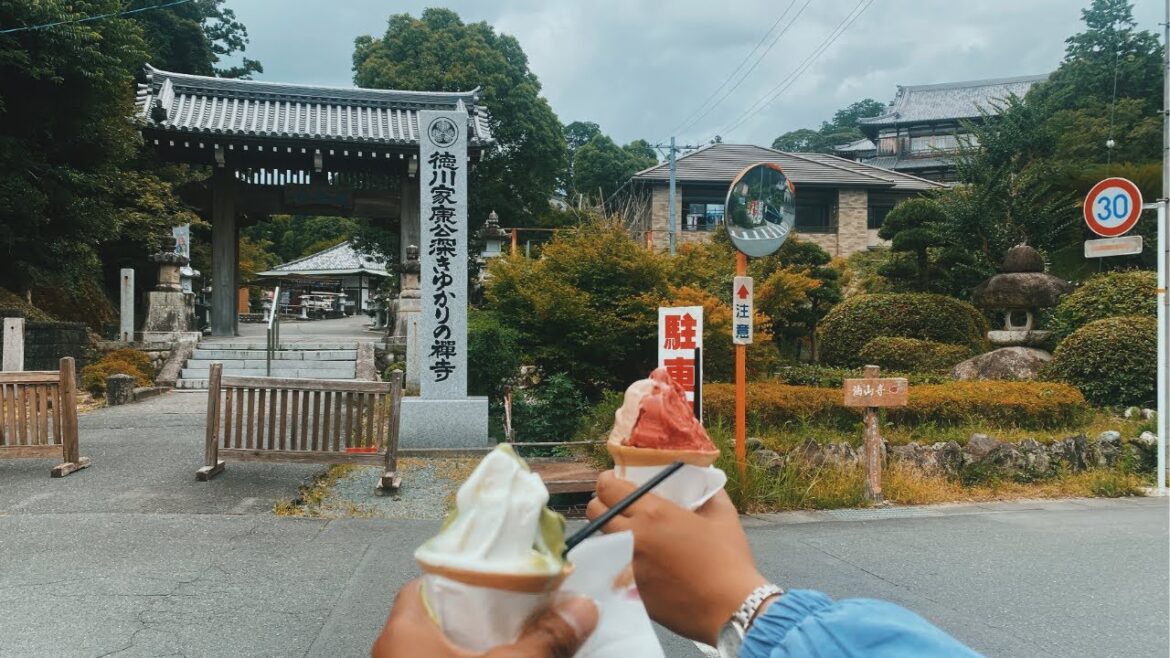 Trave to Kasui temple in Kasui Sai Kuno, Fukurio, Shizuoka, Japan 🇯🇵