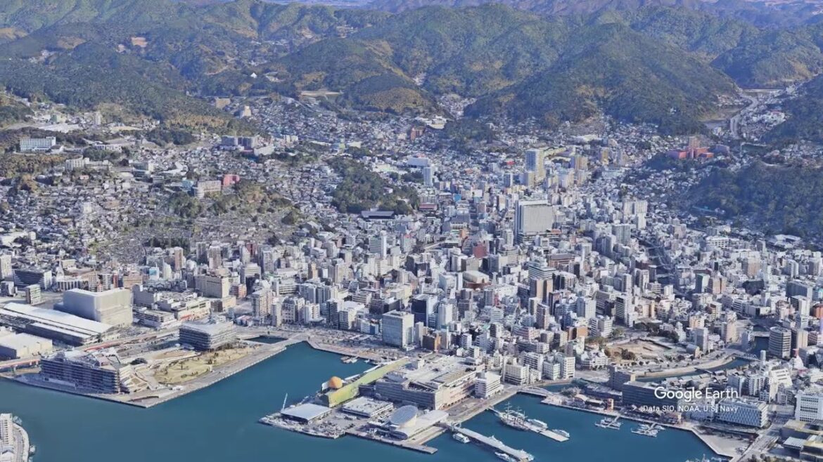 Nagasaki View 3D  Peaceful 4K Aerial Tour of Japan’s Port City with Deep History Nagasaki View 3D  Peaceful 4K Aerial Tour of Japan’s Port City with Deep History