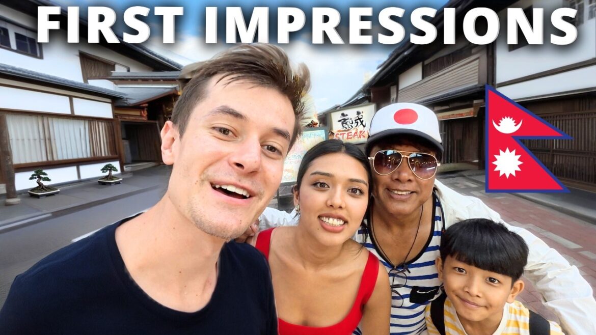 I Took My Nepali Family Overseas to Japan (First Impressions) 🇯🇵