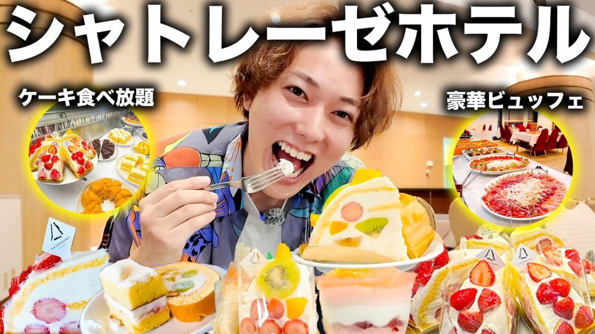 【神コスパ】シャトレーゼのアイス＆ケーキが食べ放題のホテルが最高すぎた！【ガトーキングダム小海】