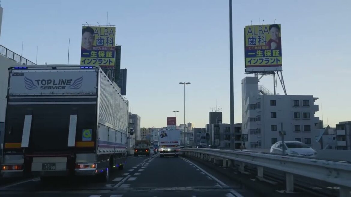 Tokyo to Aomori 709 km Drive on Tohoku EXPWY, Japan Tokyo to Aomori 709 km Drive on Tohoku EXPWY, Japan