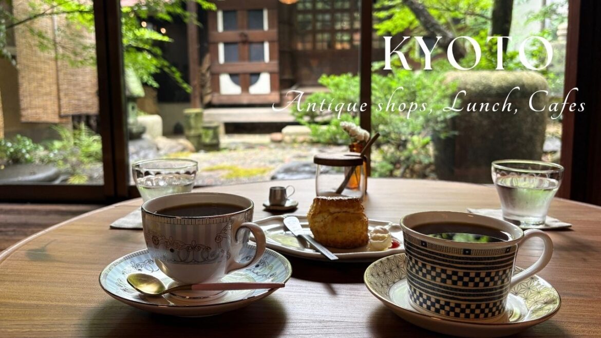 夏の始まりの京都を味わう。カフェと器と古道具と｜購入品紹介｜水無月｜青楓の美しい古民家カフェへ。