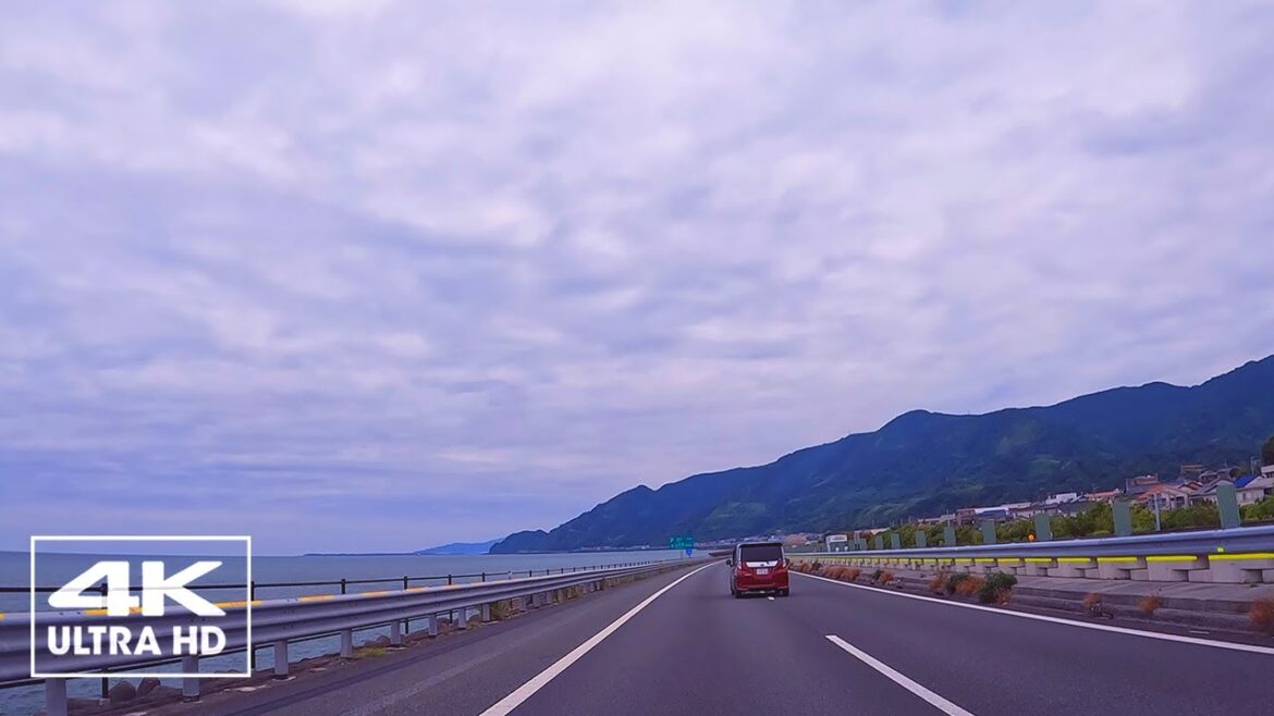 Relaxing Drive on the Tomei Expressway: Numazu to Shizuoka in 4K Relaxing Drive on the Tomei Expressway: Numazu to Shizuoka in 4K