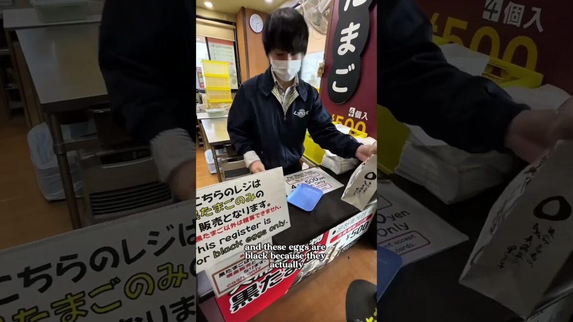 Black Egg in Japan That Adds 10 Years to Your Life