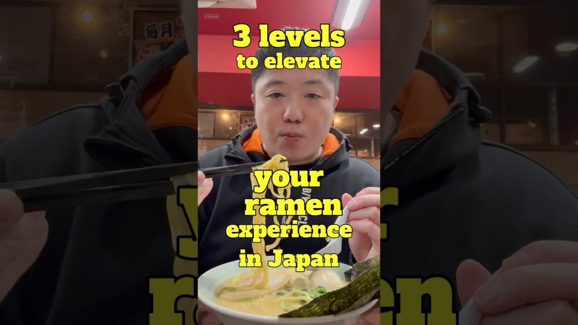 Travel Tips: Elevate Your Ramen Experience in Tokyo Japan 🗾 Travel Tips: Elevate Your Ramen Experience in Tokyo Japan 🗾