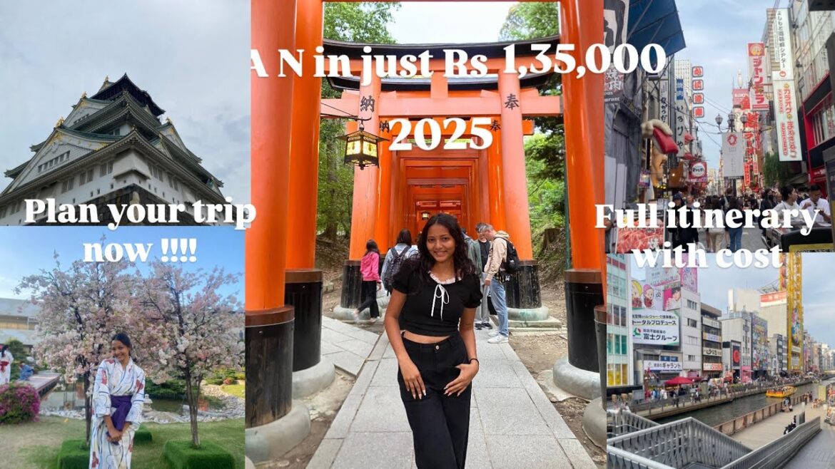 Japan tour cost and itinerary ЁЯМ╕тЬИя╕Пjust in Rs 1,35,000 #trending #itinerary #japan #budget Japan tour cost and itinerary ЁЯМ╕тЬИя╕Пjust in Rs 1,35,000 #trending #itinerary #japan #budget