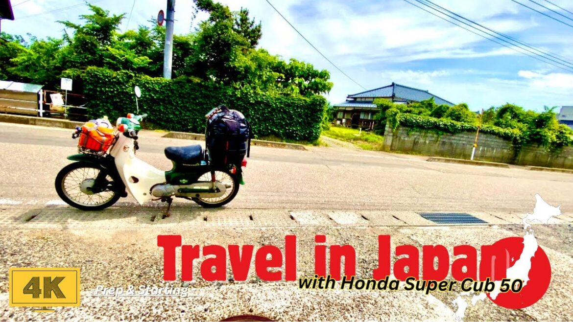 Racing down country roads on a Honda Super Cub 50 Racing down country roads on a Honda Super Cub 50