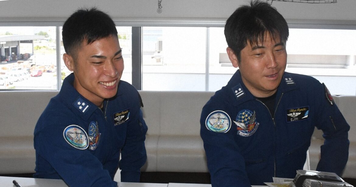 News in Easy English: Blue Impulse team flies over Osaka Expo, pilot reaches childhood dream