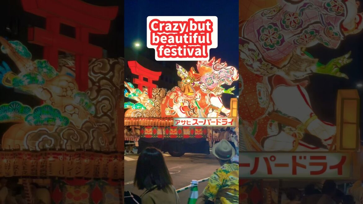 Crazy but beautiful Nebuta festival #matsuri #japantravel #visitjapan #aomori