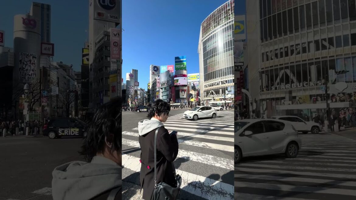 Tokyo's Iconic Shibuya Crossing