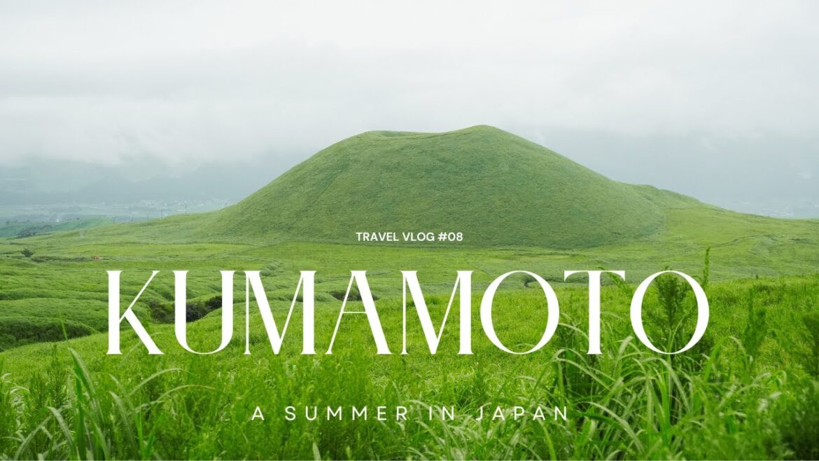 Best of KUMAMOTO | Mount Aso, One Piece Statues, Suizenji, Black Castle | Japan Travel Vlog [8/12]