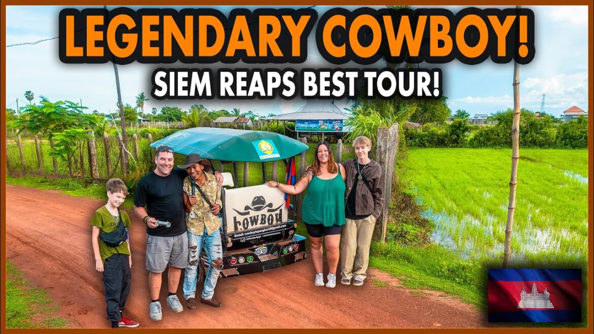 Meet Cambodia's FAMOUS COWBOY - Best Tour Guide Experience EVER! 🇰🇭