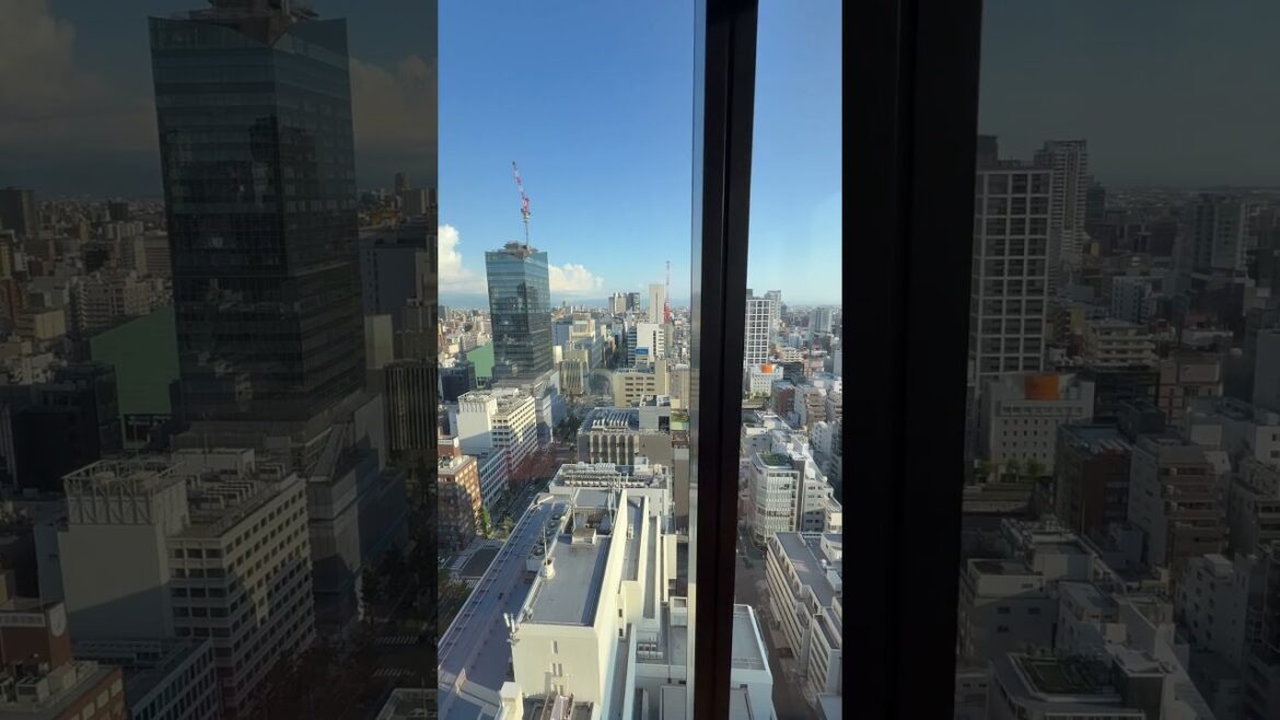W Osaka Level 23 View | Ambassador Upgrade to Marvelous Room 2318 🇯🇵🌇