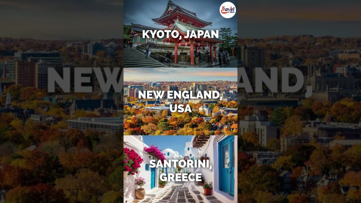 6 Breathtaking Places to Visit in October Around the World 🌍 #travelnworld #travel #youtubeshorts