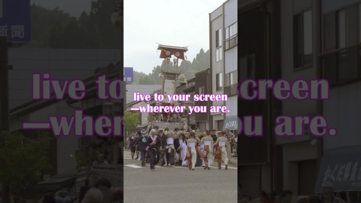 Live Japan, On Your Phone #japan #japantravel #matsuri #livestream #festival #travel Live Japan, On Your Phone #japan #japantravel #matsuri #livestream #festival #travel
