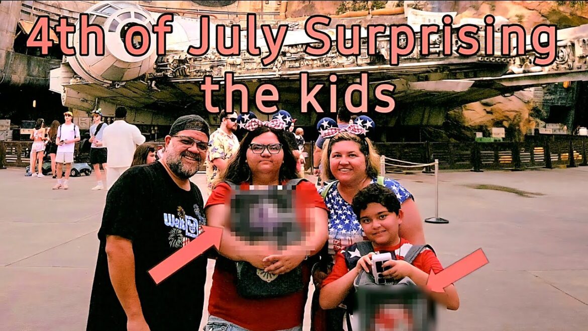 Watch Us Reveal the Big Surprise at Star Wars Land!