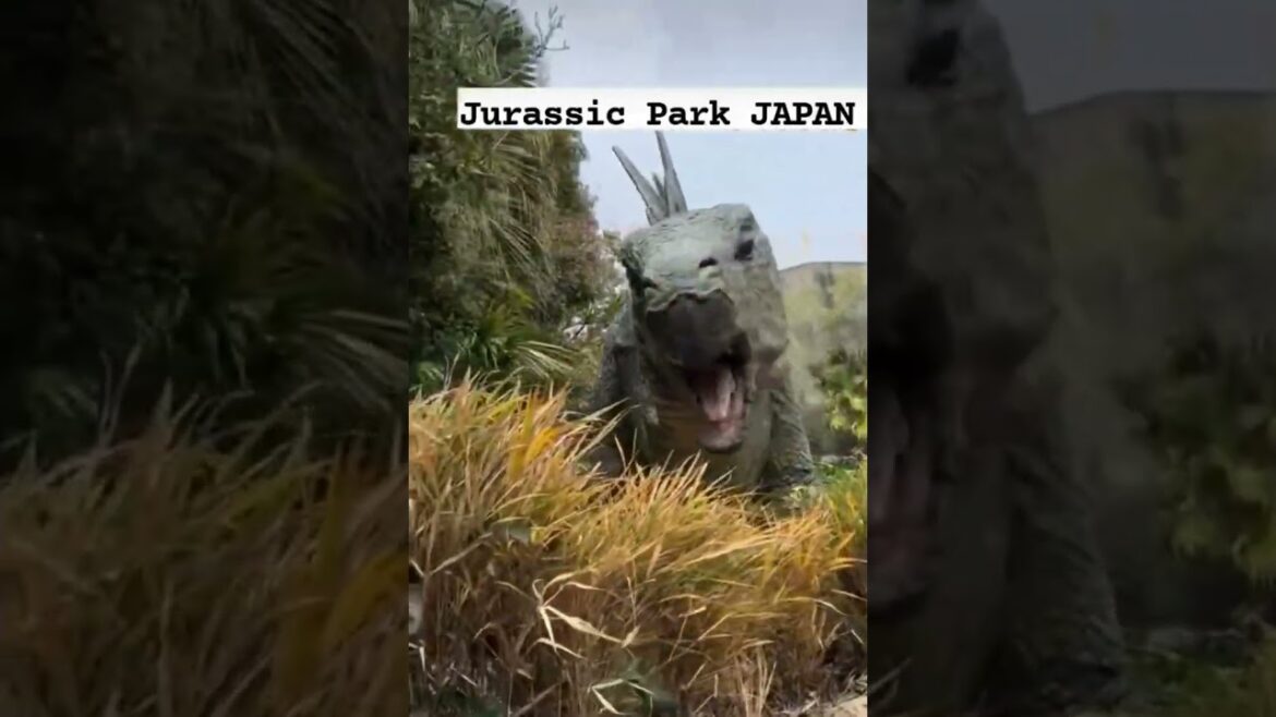 Amazing Jurassic Park studio #jurassicpark #travel #jurassicworld #japan#india