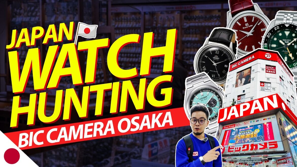 Watches in Japan from Seiko, Citizen, Tag Heuer and more inside BIC Camera Osaka Watches in Japan from Seiko, Citizen, Tag Heuer and more inside BIC Camera Osaka