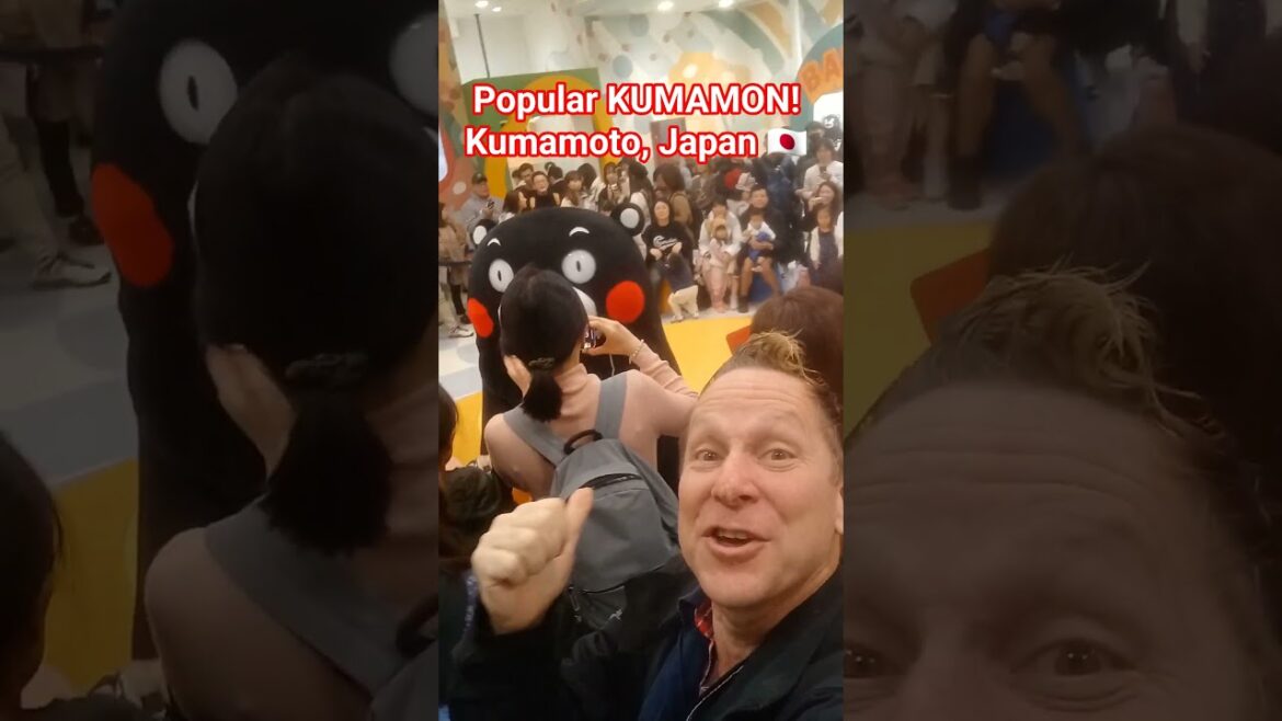 🇯🇵  KUMAMON SQUARE  Kumamoto, Japan  #kumamon #kumamoto #mascots #japantourism #japantravel #japan j