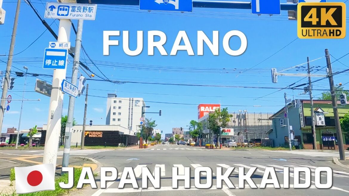 Drive in Japan | In Furano, One of the Most Popular Tourist Destinations in Hokkaido Recently