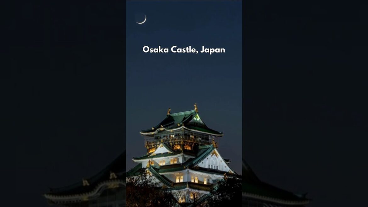 Discover OSAKA CASTLE's Hidden Beauty at Night