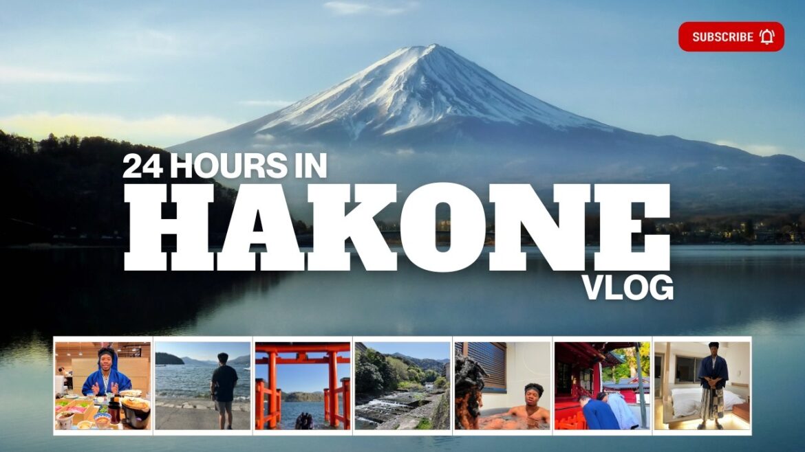 24 Hours in Hakone Japan | Mount Fuji Views, Ryokan & Onsen Vlog 24 Hours in Hakone Japan | Mount Fuji Views, Ryokan & Onsen Vlog