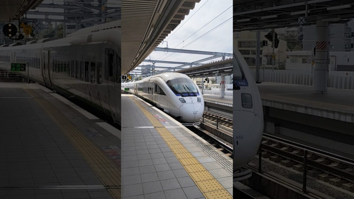 Kitakyushu, Japan 🇯🇵 Sonic Series 885 #japan #kyushu #fukuoka #japanese #kitakyushu #train #sonic