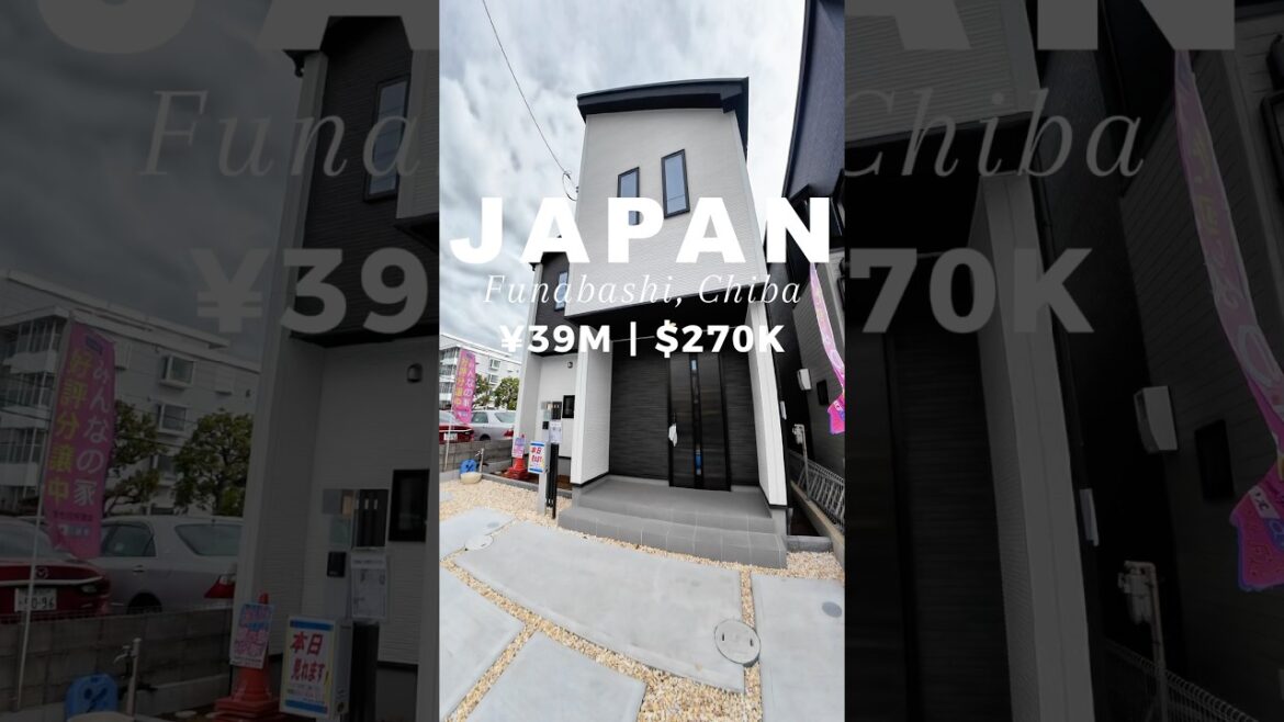 vlog#203 ¥39M($270K) Brand New House in Funabashi, Chiba #vacation #cozy #realestate #tokyo #akiya