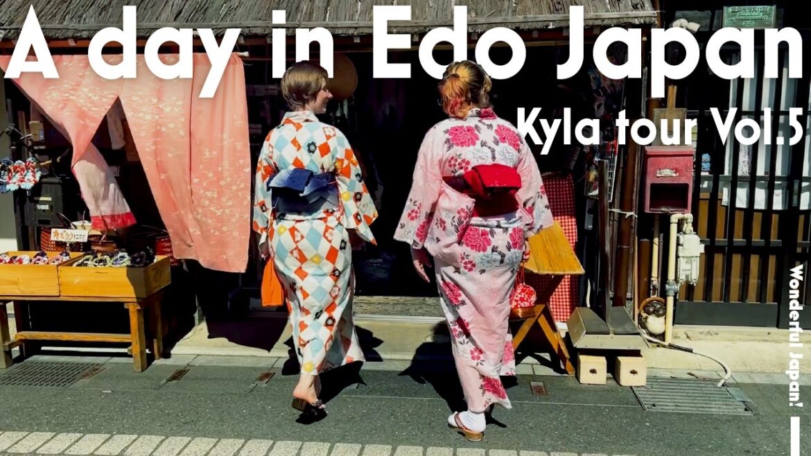 Walking down Edo-Era Streets in a Yukata | Inuyama, Japan_Kyla tour＃5