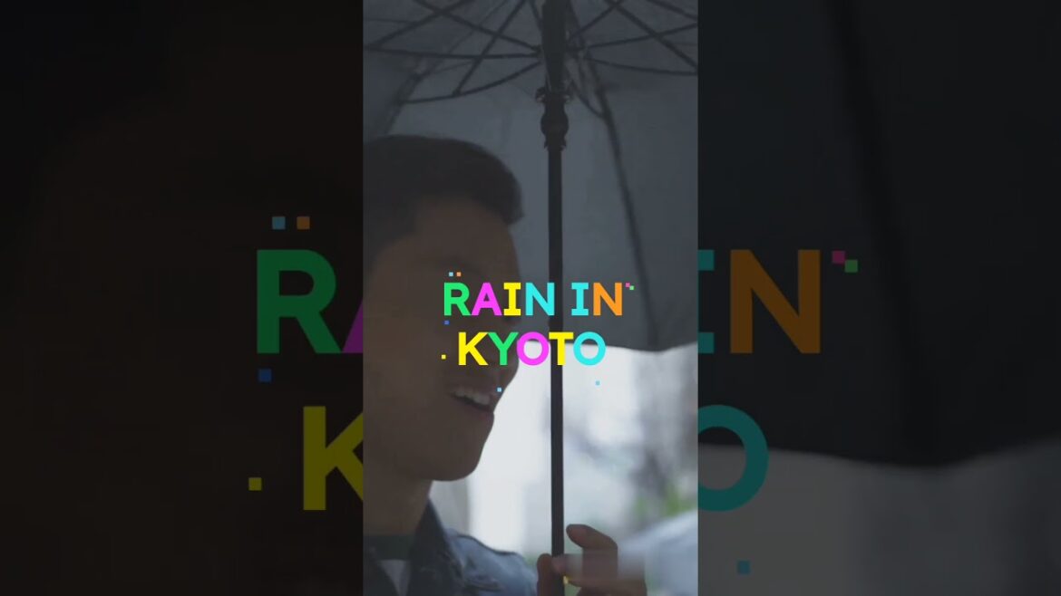 Rain in Kyoto