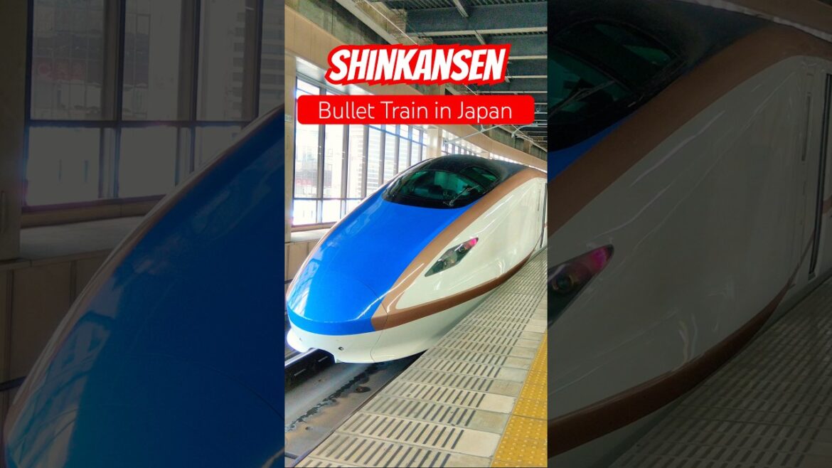 Riding Shinkansen for the First Time | Bullet Train in Japan #travel #shorts
