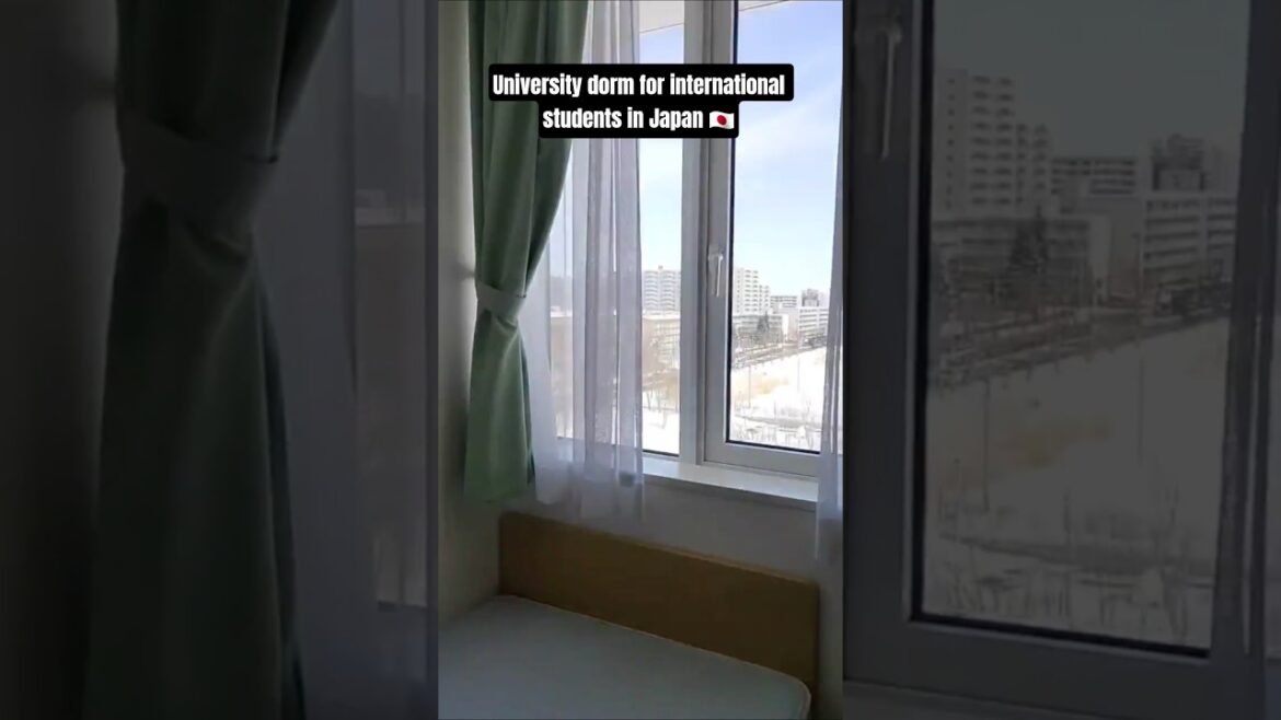 Japanese international student dorm | Hokkaido university | Dorm Tour Japan | study abroad Japa