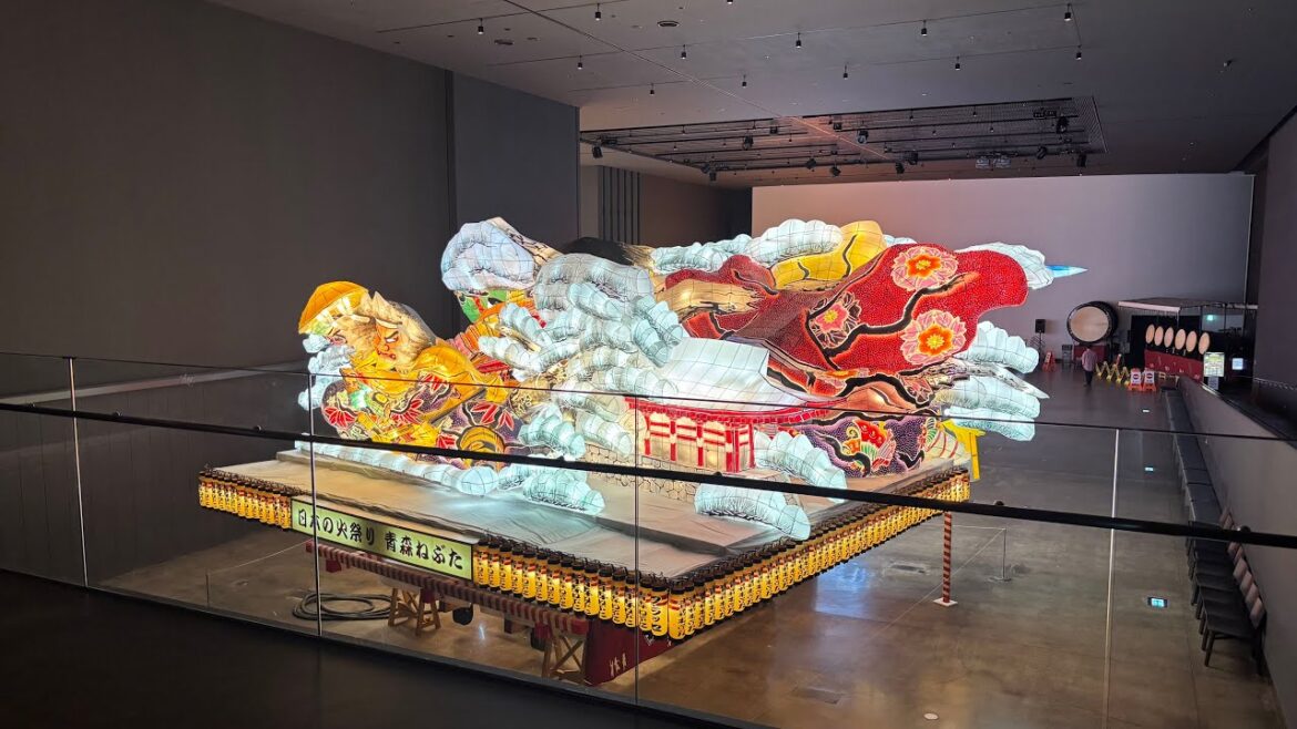 Walking from Aomori terminal to Aomori museum