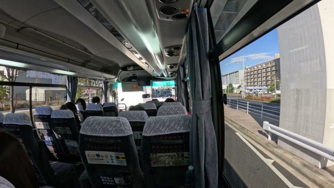 Tokyo - On the way to Narita airport by bus - Part 2 - 27 Dec 2024