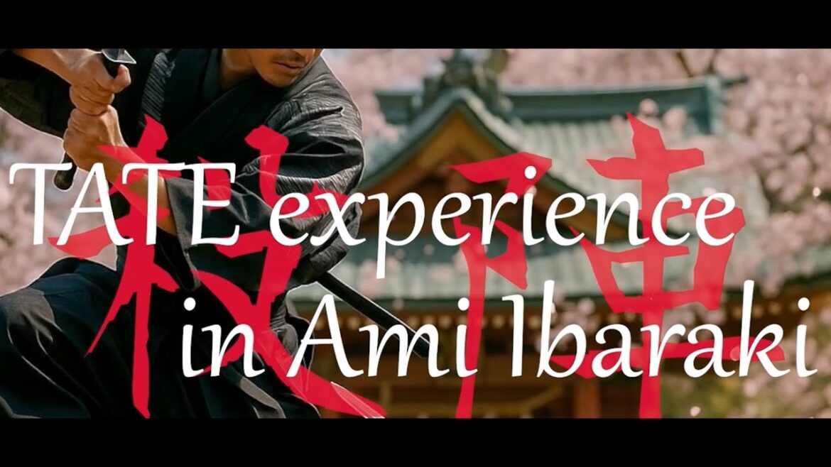 TATE experience in Ami Ibaraki |  殺陣体験