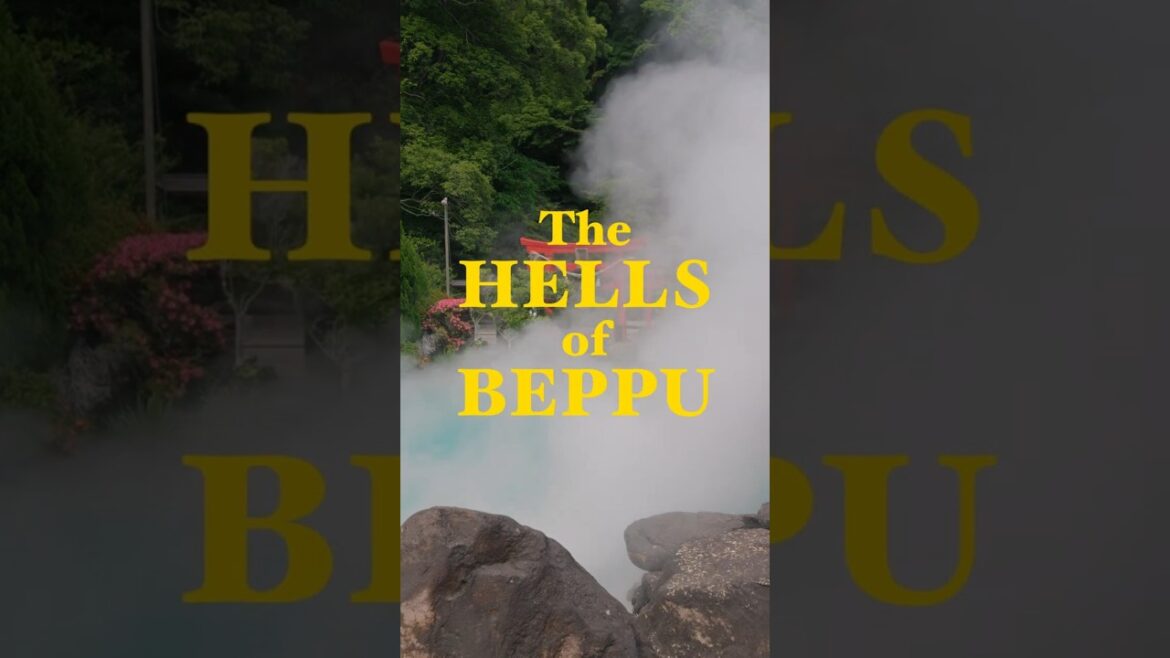 Visiting here in summer won't be pleasant, though. #beppu #japan #kyushu