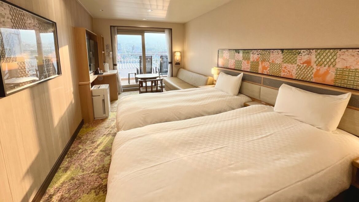 12-Hour Japan's Sunflower Ferry Journey in the Semi-Suite | Beppu to Osaka