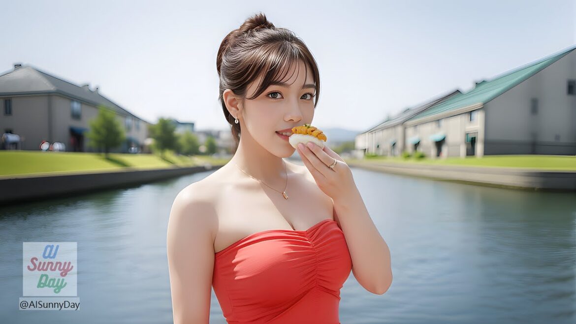 Otaru Canal High-Fashion & Hokkaido Food Adventure with Sunny! [4K] #641-01