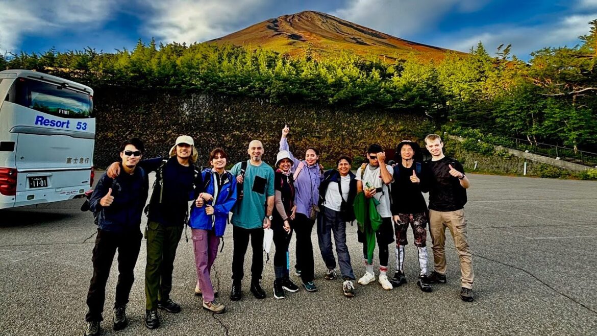 4k video at the top of mount FUJI 4k video at the top of mount FUJI