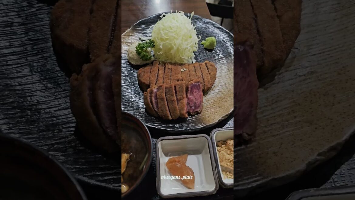 Gyukatsu Motomura, Osaka. #gyukatsu #japantravel #japanfood #osaka #travel #foodieshorts