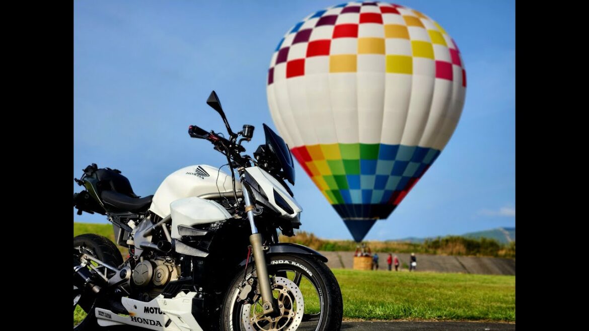 Kumamoto Tour | Honda VTR250 | Relaxing morning ride + Hot air baloon Kumamoto Tour | Honda VTR250 | Relaxing morning ride + Hot air baloon