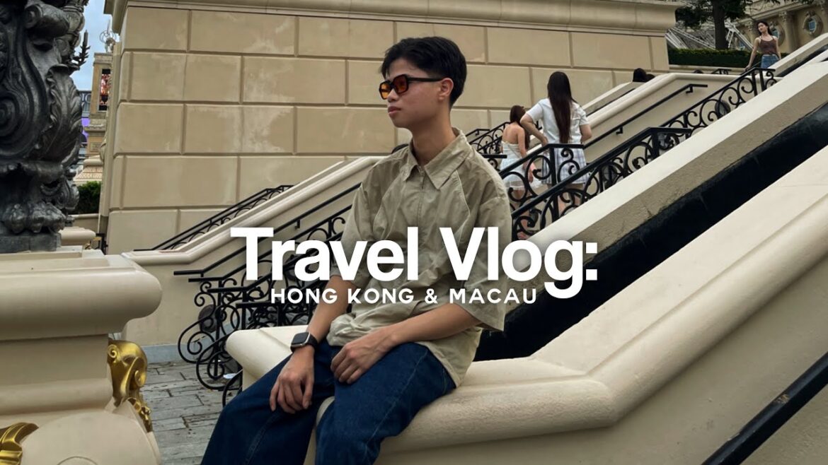 ✈️TRAVEL VLOG: Hong Kong & Macau 🇲🇴🇭🇰 + Disneyland 🪄