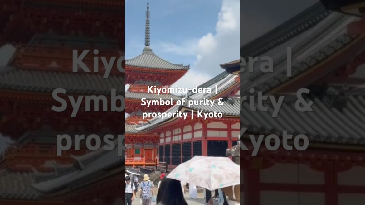Ep: 23 Kiyomizu-dera: Ancient Temple of Blessings and Protection #shorts #shortsvideo #temple