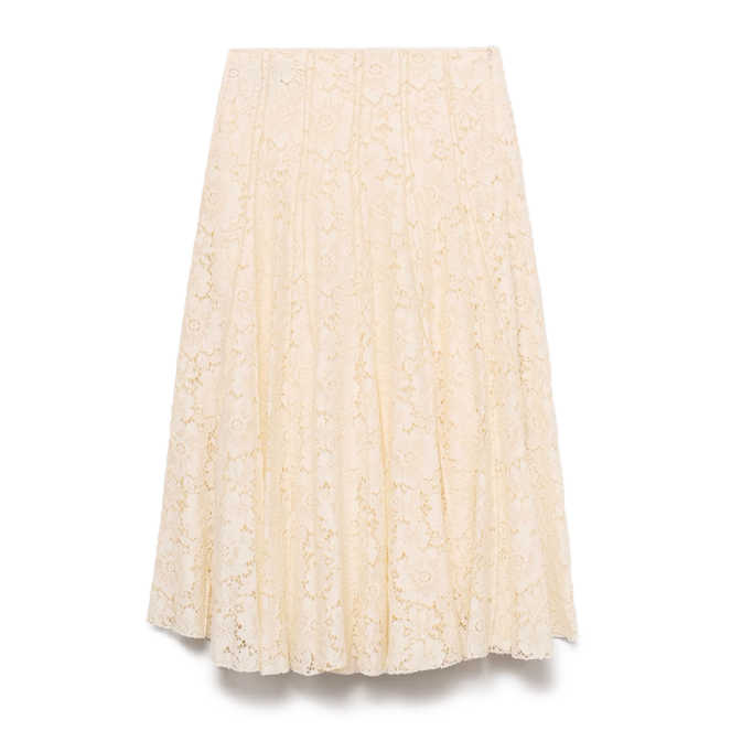 Long Lace Skirt