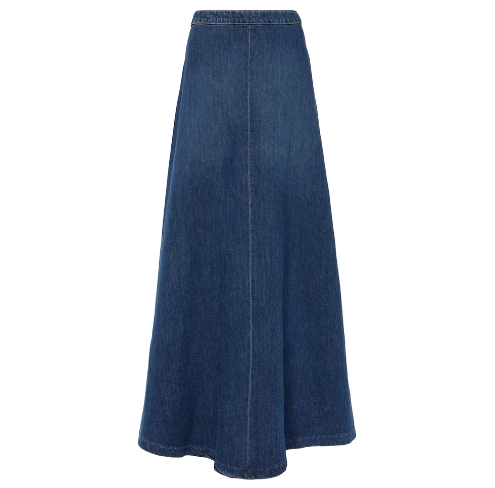 Astrid Denim Maxi Skirt
