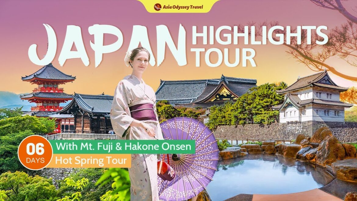 Japan 6-Day Itinerary: Mt  Fuji & Hakone Hot Spring Tour
