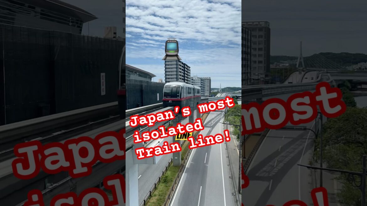 Okinawa’s Yui Rail: Japan’s smallest, southern most and most uniq train #japanrailway #japantrains