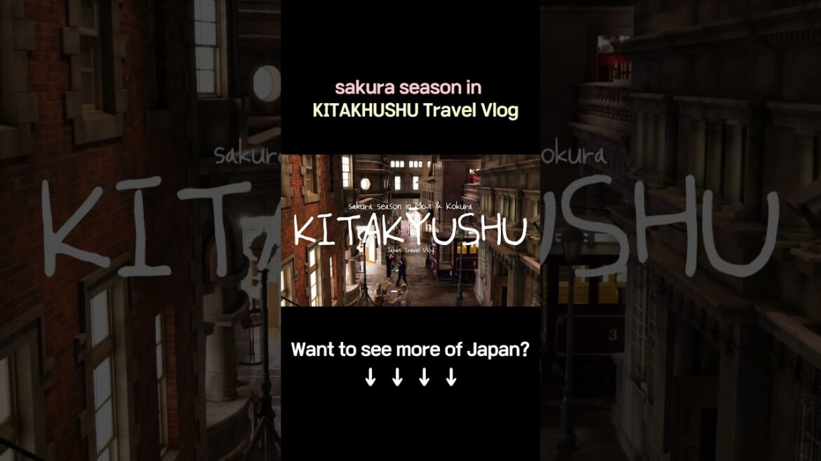 Sakura Journey in Kitakyushu Begins｜北九州の春旅スタート｜櫻花季的北九州旅行啟程 #travel #japan #japantravel