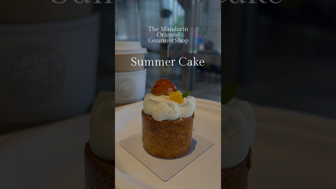 Visited Mandarin Oriental for a delicious dessert! #japan #travel #japantravel #dessert #summer
