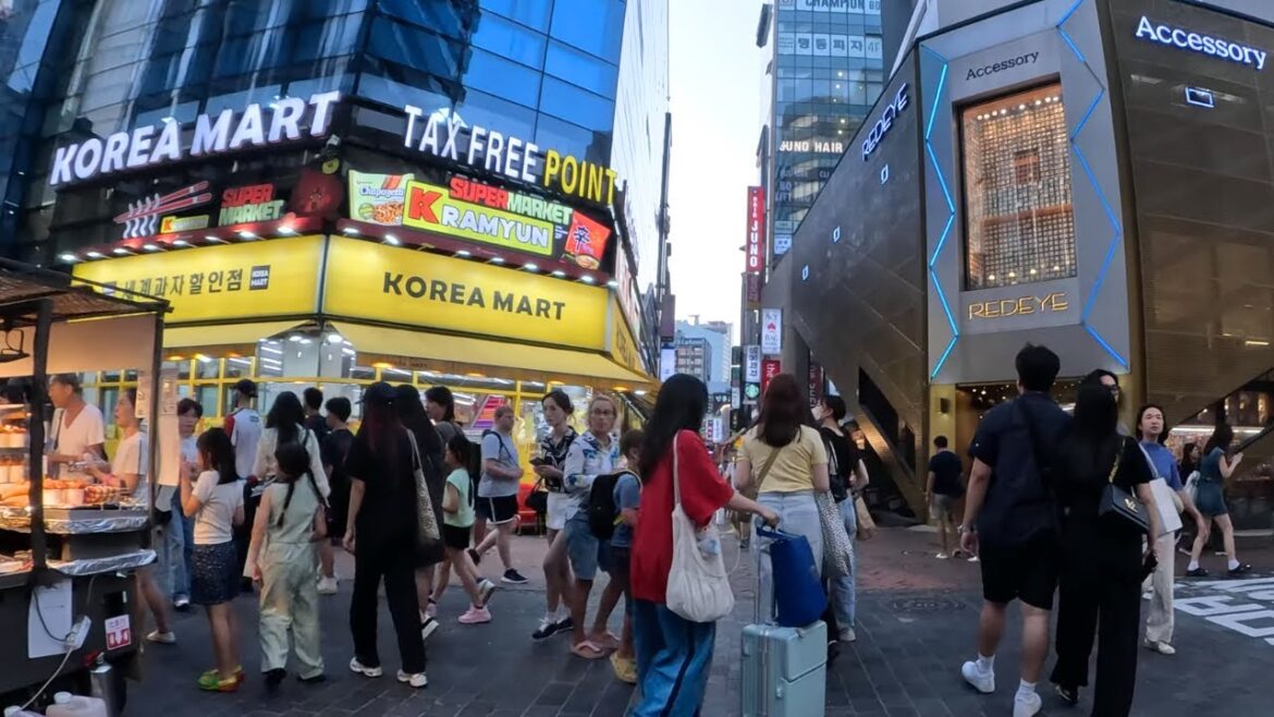 #439 [4K Ultra-wide video: Myeongdong food street in Seoul, Korea. Myeongdong# Walking# CityTour #439 [4K Ultra-wide video: Myeongdong food street in Seoul, Korea. Myeongdong# Walking# CityTour